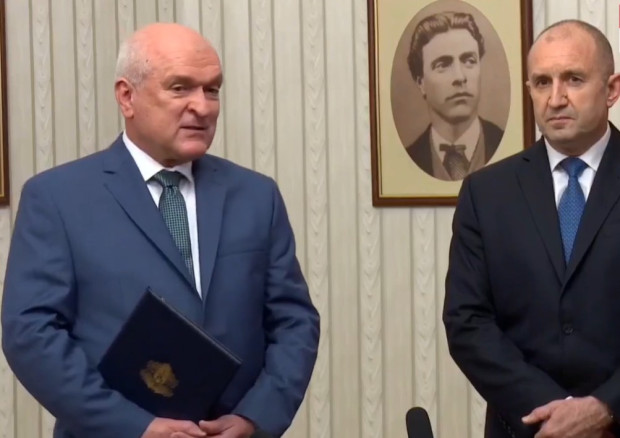 Президентът Румен Радев определи за служебен министър председател Димитър Главчев