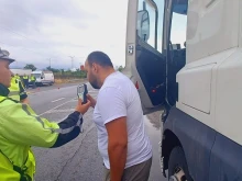 Пиян шофьор на камион в гонка с полицията край Кюстендил