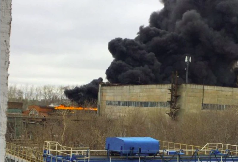 Експлозия в Екатеринбург: Избухнал е пожар в цех на предприятието "Уралмашзавод"