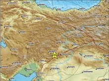 Земетресение с магнитуд 4.6 разлюля Източна Турция