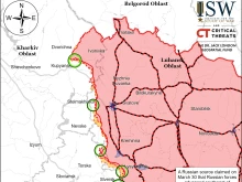 ISW: Руснаците засилват щурмовете на Лиманско направление