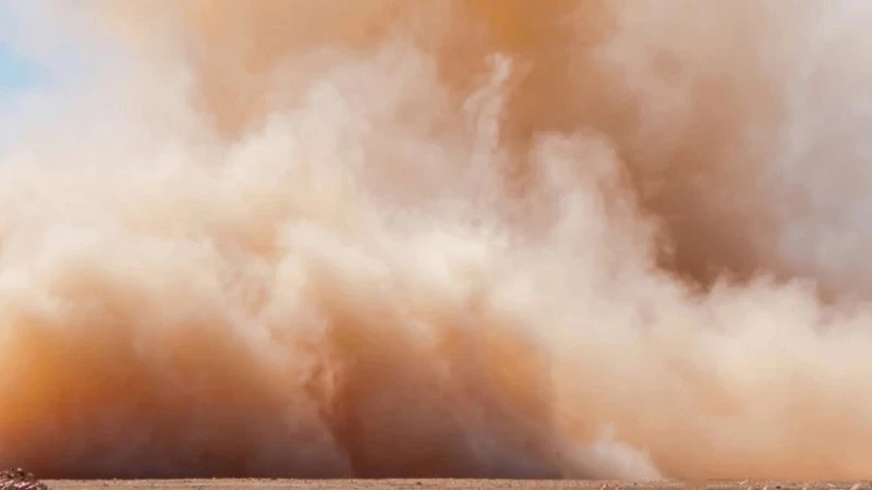 Прашният облак от Сахара може да е донесъл със себе си в България радиоактивни елементи, пестициди и бактерии