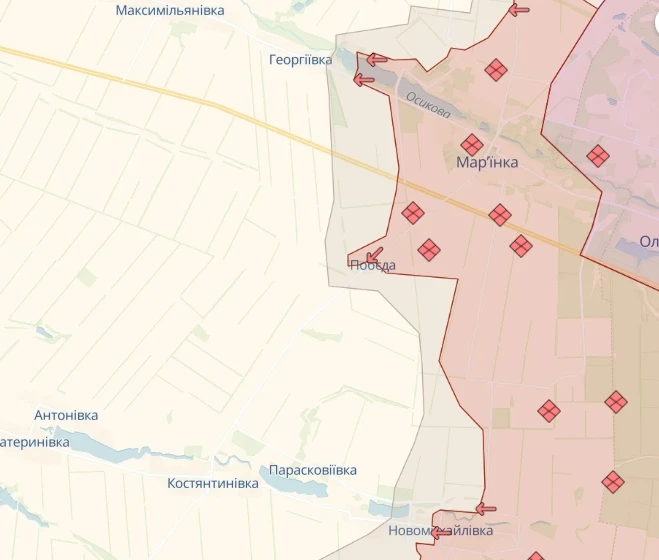 Британското разузнаване: Руснаците отслабват натиска на Авдеевско направление и засилват атаките в югозападната част на Донецк