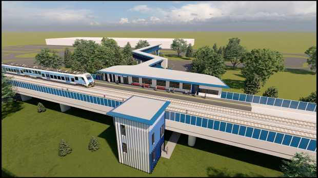 TD Предварителният проект за изграждането на железопътна връзка от гара Владимир
