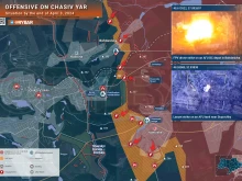 Руската армия е на портите на Часов Яр, обстрелва ВСУ в микрорайон "Канал"