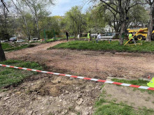 В столичния район "Изгрев" започна цялостен ремонт на междублоково пространство и детската площадка