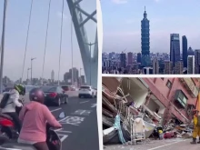 Земетресението в Тайван: броят на жертвите нараства, десетки вторични труса, спасителите са застрашени от свлачища и каменопади