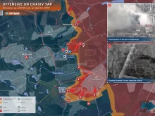Щурмът на Часов Яр е в ход, руските войски достигнаха канала Северски Донец-Донбас при Ступки