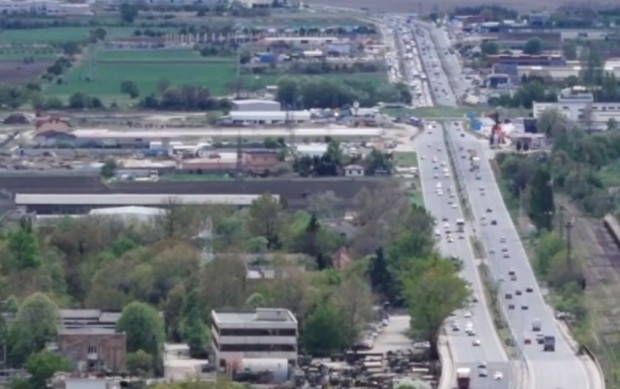 TD Верижна катастрофа след КЦМ в посока Пловдив е станала този