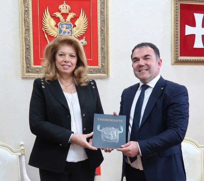 Ето какво обсъдиха Илияна Йотова и министърът на културата на Черна гора