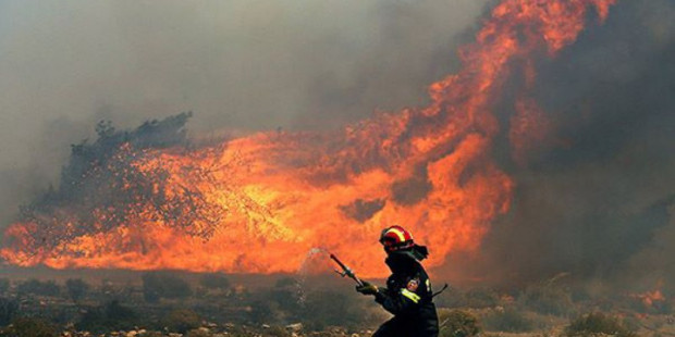 71 пожара са избухнали в цяла Гърция на 6 април