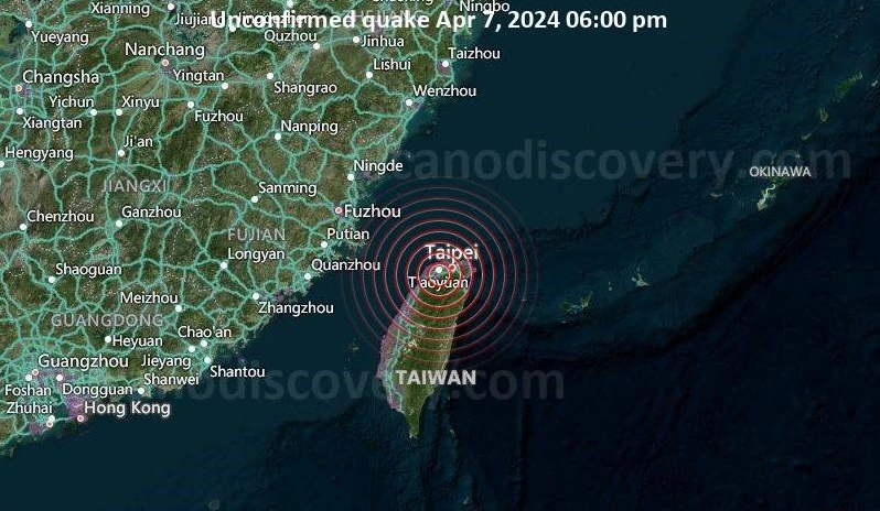 Земетресение с магнитуд 4.6 в Тайван близо до смъртоносния трус от 3 април