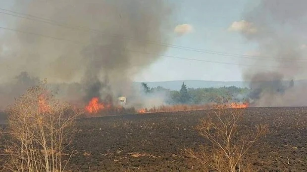 Сериозен брой пожари гасиха огнеборците в Кюстендилско