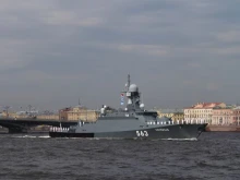 Втори за денонощие: Пожар е нанесъл сериозни щети по руски ракетен кораб в Калининградска област