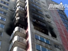 Има обгазен при големия пожар в източната част на Пловдив