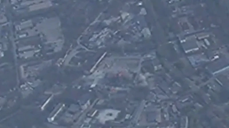 Руснаците публикуваха кадри от взривяването на завод за тежки дронове в Запорожие с "Искандер"