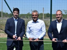 Георги Иванов откри футболен терен в района на Пловдив