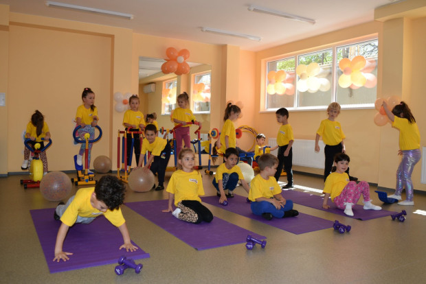 TD Първият в Бургас детски фитнес център бе открит в ДГ