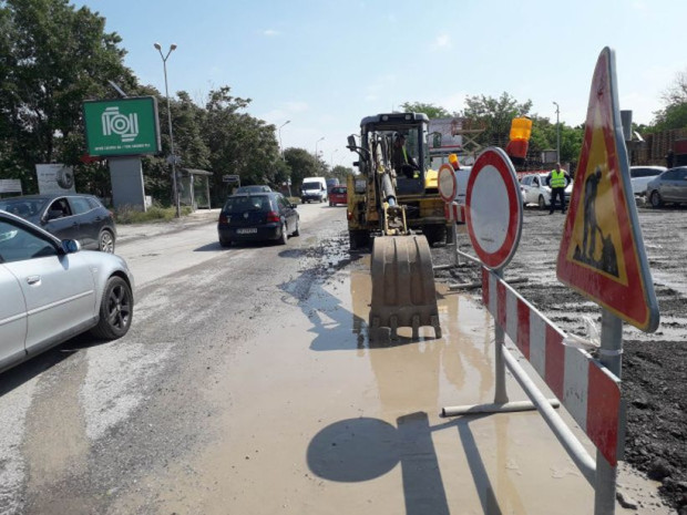 TD Очаква се ремонтът на Рогошко шосе да приключи следващата седмица