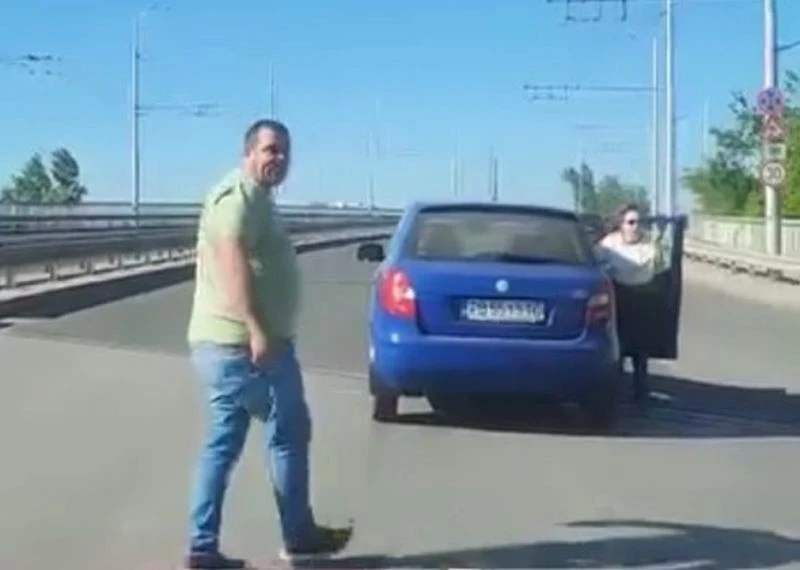 45-годишен е агресорът, нападнал, псувал и обиждал шофьорката в Пловдив