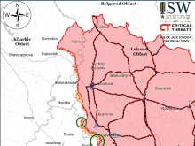 ISW: Руснаците правят опити да напредват по няколко направления на фронта в Украйна