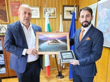 Кметът на Ардино Изет Шабан проведе среща с гост-имамина от Турция Юмер Джейлян