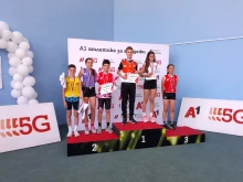 Кристен Радуканова – най-бързата българка за 2024 година, връчи медалите на победителите в  трибоя "А1 атлетика за младежи"