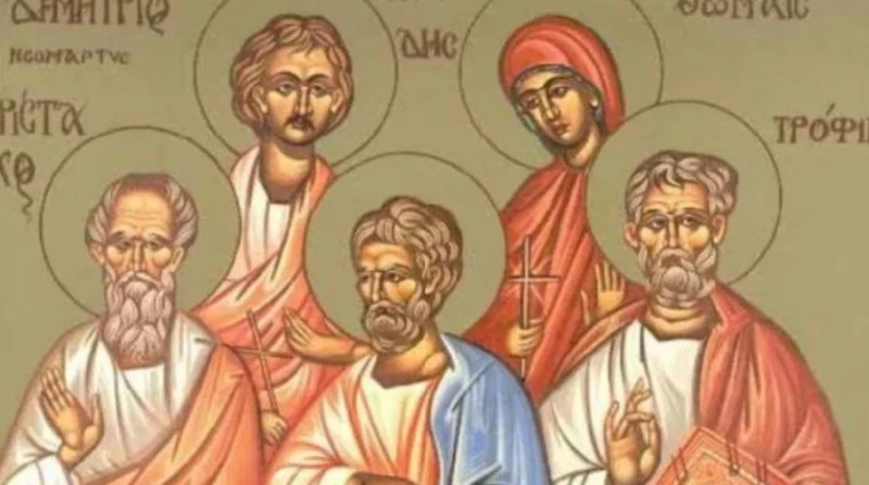 Днес църквата почита трима светци
