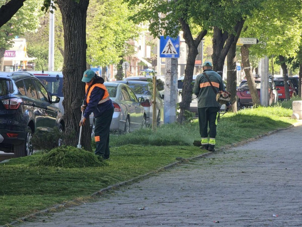 TD От няколко дни служители на Община Благоевград обикалят из областния