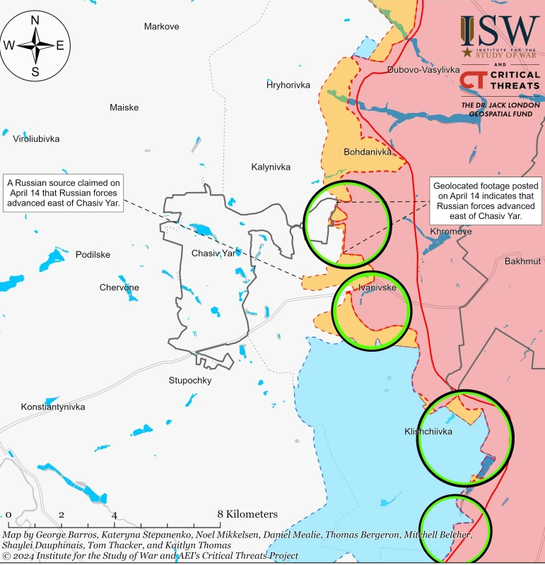 ISW: ВСУ напредват край Донецк, а руснаците - край Красногоровка и Победа
