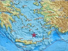 Земетресение от 3,5 по Рихтер разлюля Крит