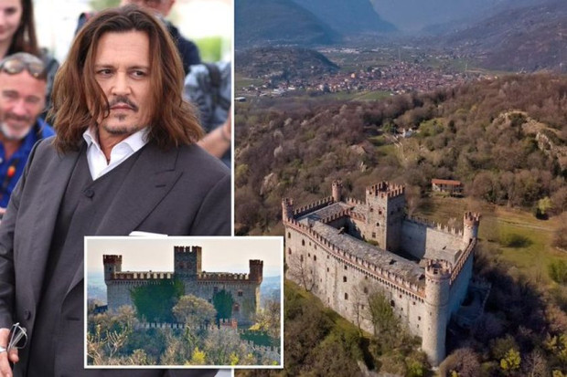 Снимка: Джони Деп дава 4 милиона долара за средновековен замък в Италия