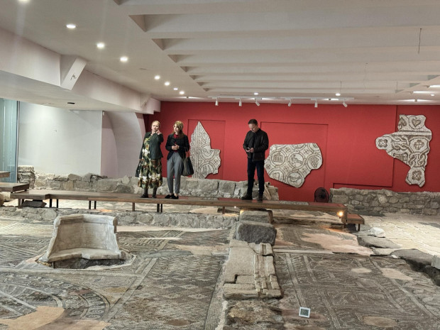 TD В Пловдив се състоя официалното откриване на късноантична сграда