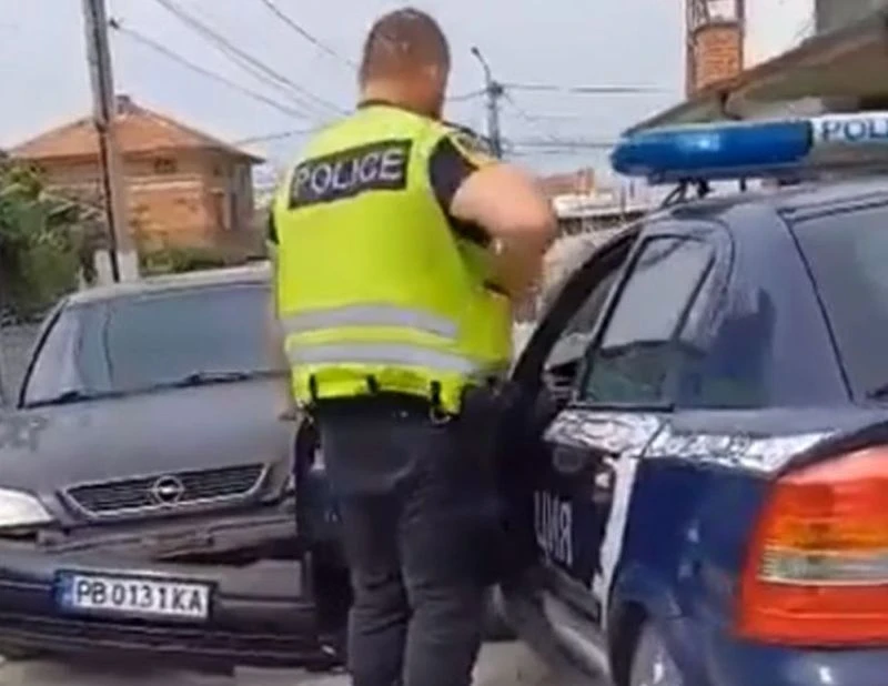 Обрат с патрулката от ПТП-то край Пловдив! МВР: Виновен е другият шофьор!