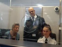Еврокомисарят по вътрешни работи Илва Йохансон посети ГКПП "Аерогара София"