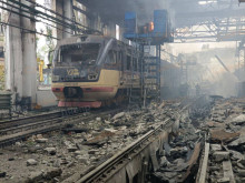 Русия е нанесла жестоки разрушения железопътната инфраструктура на Днепър