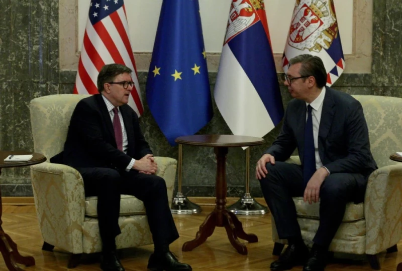 Вучич след срещата с Джеймс О'Брайън: САЩ са силни, но малка Сърбия ще им се противопостави