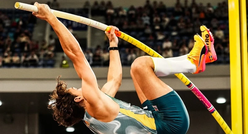 Велико! Арманд Дуплантис с нов уникален световен рекорд в леката атлетика
