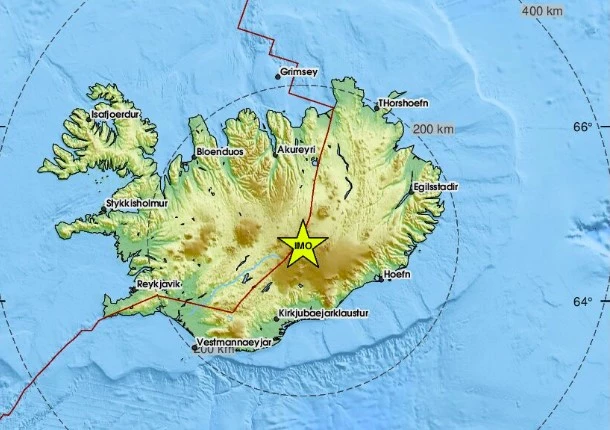 Земетресение от 5,3 по Рихтер разтърси Исландия