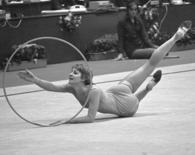 Мария Гигова e българска художествена гимнастичка първата в света трикратна световна