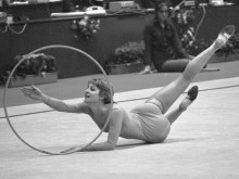 Родена е в София, тя е първата голяма звезда на българската художествена гимнастика, а днес навършва 77 г.