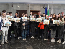 Ученици от частното еврейско средно училище "Роналд Лаудер" в София посетиха видинския Културен център "Жул Паскин"