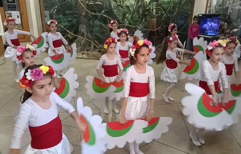 Малчугани от ДГ "Мирослава" се включиха във фестивала "Млада синя Земя"