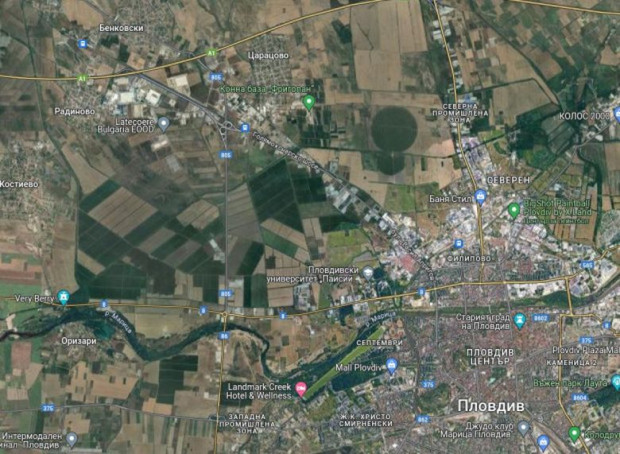 TD Проектите за Околовръстното шосе на Пловдив разширяването на участъка