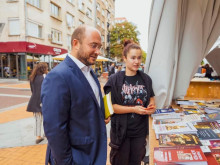 Георги Георгиев, СОС: Имаме добра новина за всички любители на книгите и за стотици участници в Алея на книгата в София