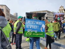 Хиляди учители излязоха на национален протест в Брюксел
