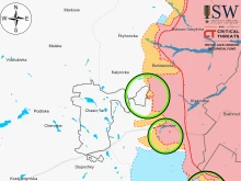 ISW: ВСУ са си върнали позиции източно от Часов Яр