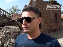 Гражданин за срутената къща в сърцето на Пловдив: Късмет е, че няма жерт...