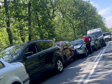 Верижна катастрофа със 7 коли край Варна
