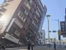 Поредица от силни земетресения удари Тайван